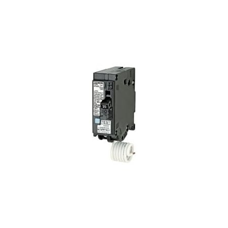 SIEMENS Circuit Breaker, 15A, 1 Pole, QFGA2 Series Q115DF